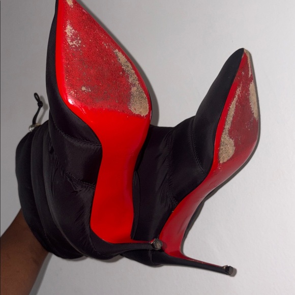 Christian Louboutin Black Ankle Boots - Picture 9 of 14
